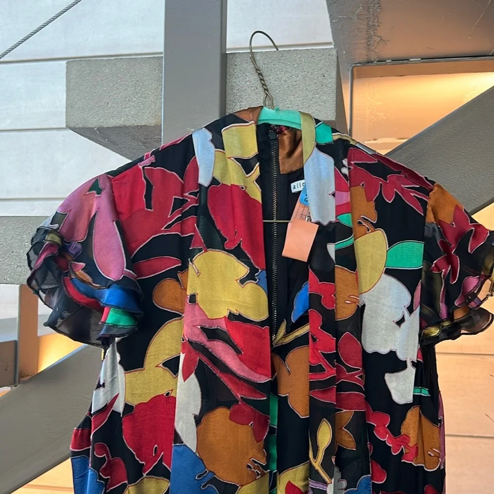 Alice + Olivia Silk Dress